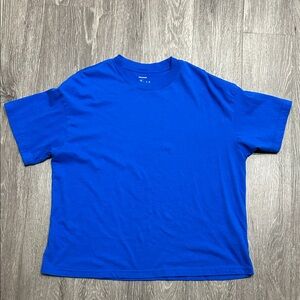 Urban Outfitters Vibrant Blue Short Sleeve Tee